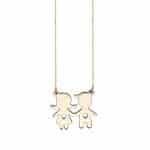 Gargantilha em Ouro BX 416 GOB23