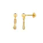 Par de Brincos 18kts BR240