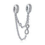 Corrente de Segurança em Prata CS01