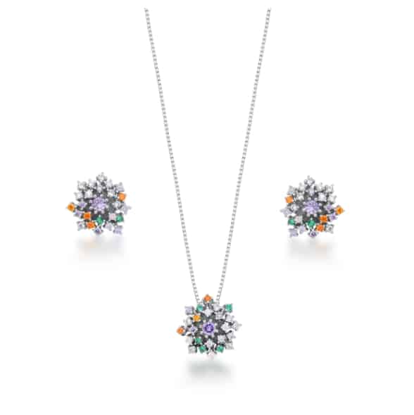 Conjunto Em Prata CJP49