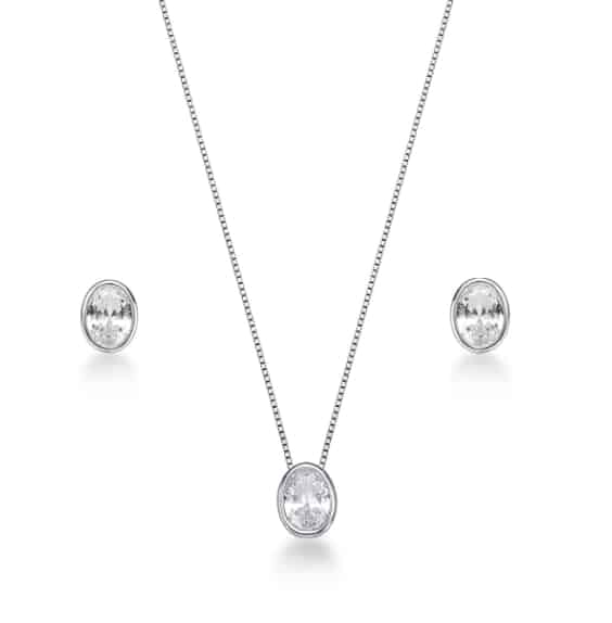 Conjunto Em Prata CJP51