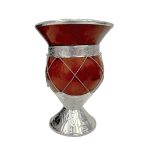 Cuia de Chimarrão com Bocal em Prata CC18