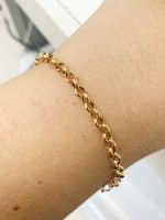 Pulseira em Ouro BX 416 PUBX33 - Imagem 2