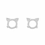 Par de Brincos Em Prata BRP121