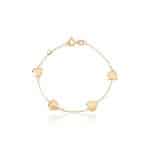 Pulseira Infantil em Ouro BX 416 PUIBX31
