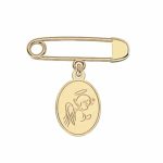 Alfinete em Ouro BX 416 ALF05