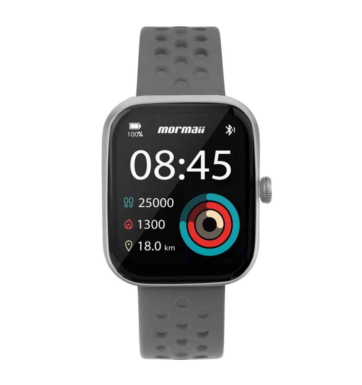 Relógio de Pulso SMARTWATCH MORMAII LIFE ULTRA CINZA - Imagem 1