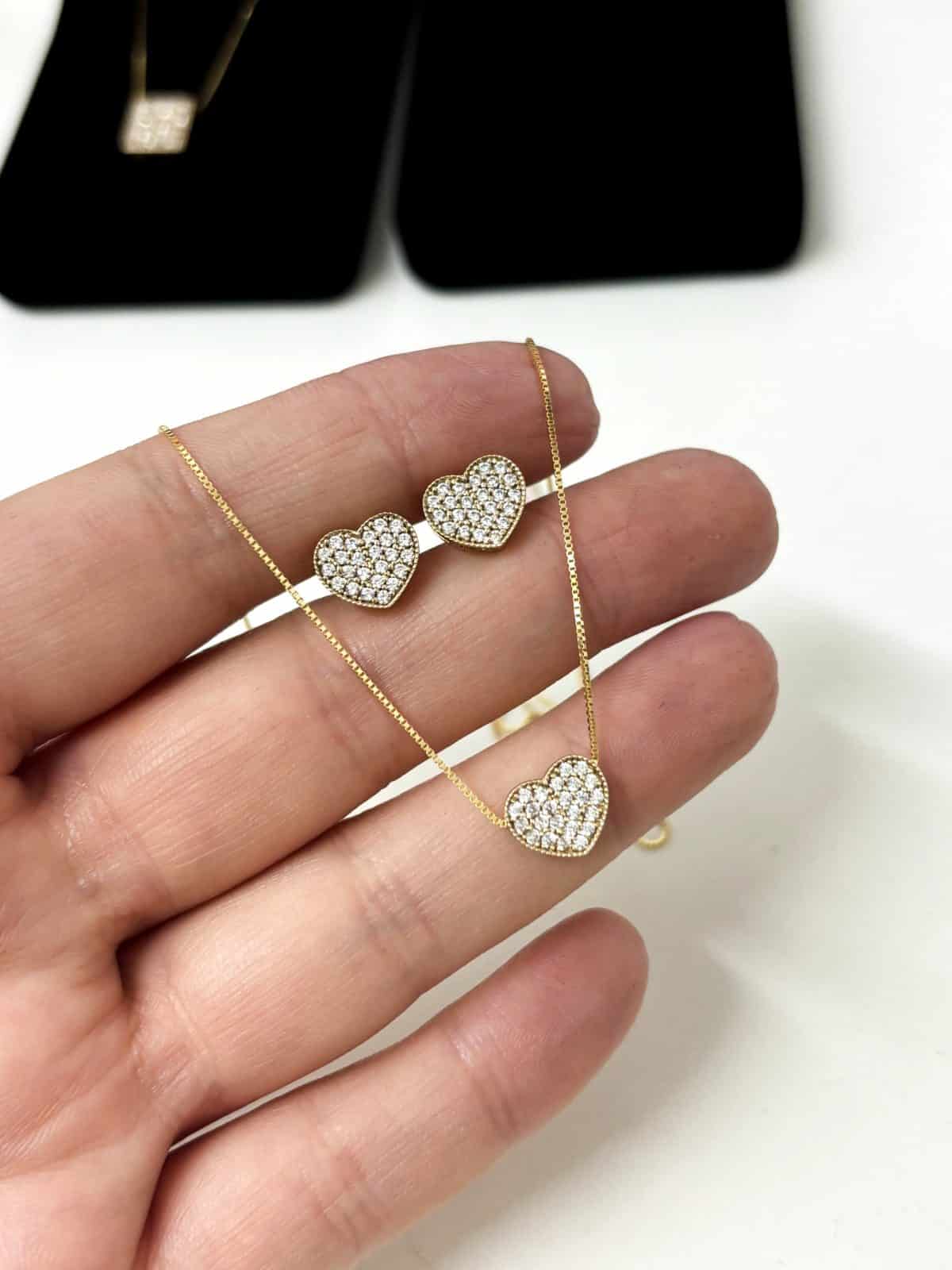 Conjunto Em Ouro BX 416 CBX01 - Imagem 2