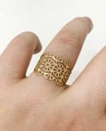 Anel em Ouro 18kts AN205 - Imagem 2