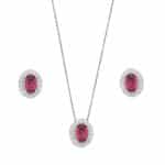 Conjunto Em Prata CJP61