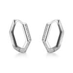 Par de Brincos Em Prata BRP136