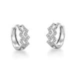 Par de Brincos Em Prata BRP141