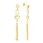 Par de Brincos 18kts BR290