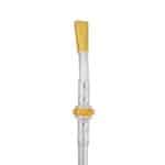 Bomba de Chimarrão em Prata com Ouro 10K BC57