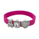 Pulseira em Aço e Pingentes em Prata PP107