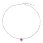 Colar Pérola Shell e Pingente em Prata CPS05