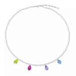 Colar Pérola Shell e Pingente em Prata CPS08