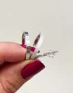 Par de Alianças em Prata ALP140 - Imagem 2