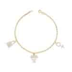 Pulseira em Ouro BX 416 PUBX39