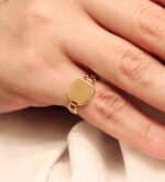 Anel em Ouro 18kts AN219 - Imagem 2