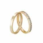 Par de Alianças em Ouro BX 416 ALB47