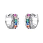 Par de Brincos Em Prata BRP178