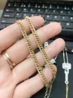 Corrente em Ouro BX 416 COBX09 - Imagem 2