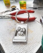 Chaveiro Aço Personalizado Foto - Imagem 2