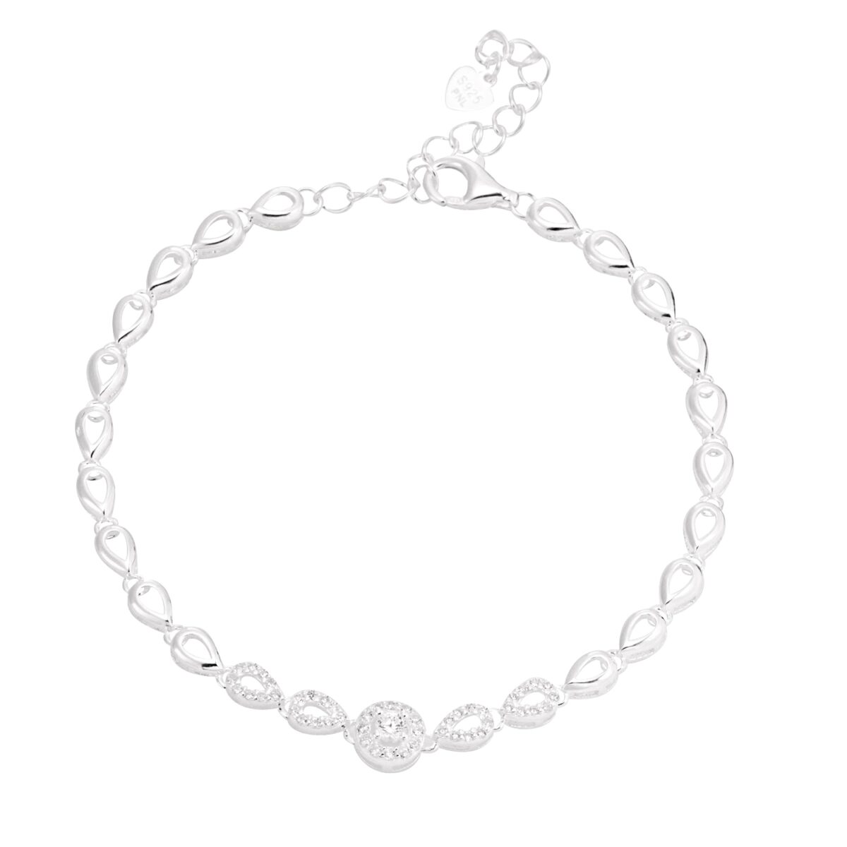 Pulseira em Prata PP132 - Imagem 1