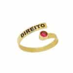 Anel de Formatura em Ouro 18kts ANF61