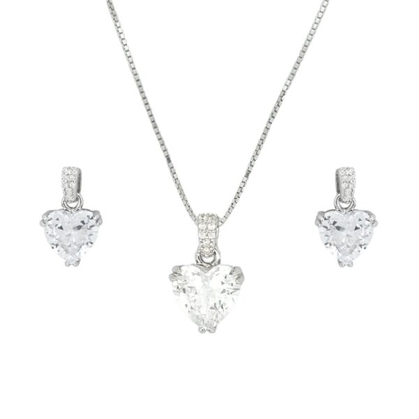 Conjunto Em Prata CJP70