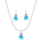 Conjunto Em Prata CJP73