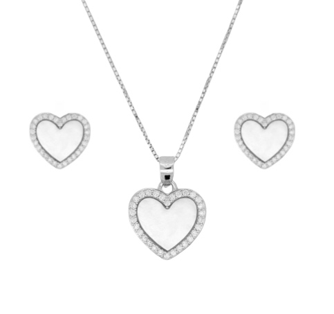 Conjunto Em Prata CJP77