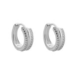 Par de Brincos Em Prata BRP210