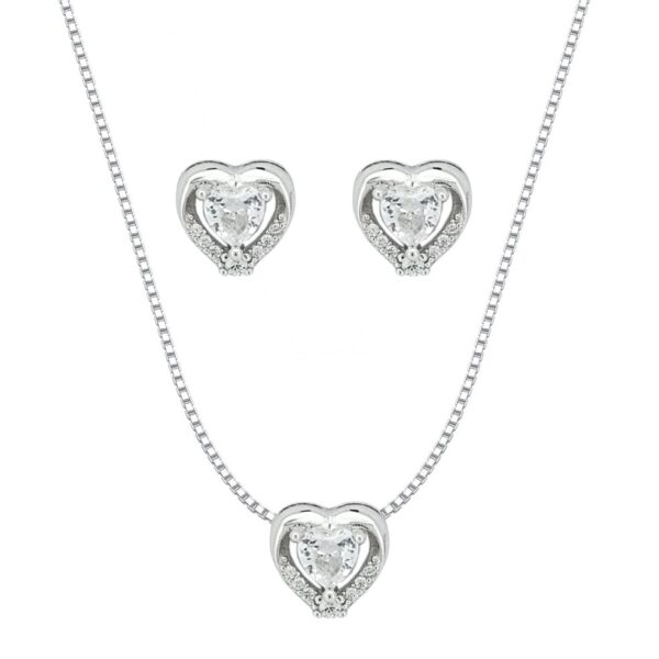 Conjunto Em Prata CJP76