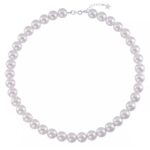 Colar Pérola Shell e Pingente em Prata CPS16