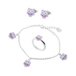 Conjunto Em Prata Infantil CJP83