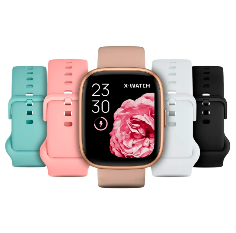 Captura de Tela 2026-02-27 às 15.14.35 Relógio de Pulso SMARTWATCH X-WATCH PRISMA ROSE - Imagem 1