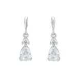 Par de Brincos Em Prata BRP220