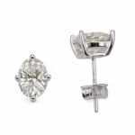 Par de Brincos Em Prata BRP228