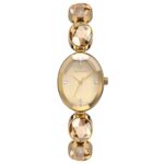 Relógio de Pulso TECHNOS CRYSTAL Oval Dourado