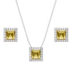 Conjunto Em Prata CJP104