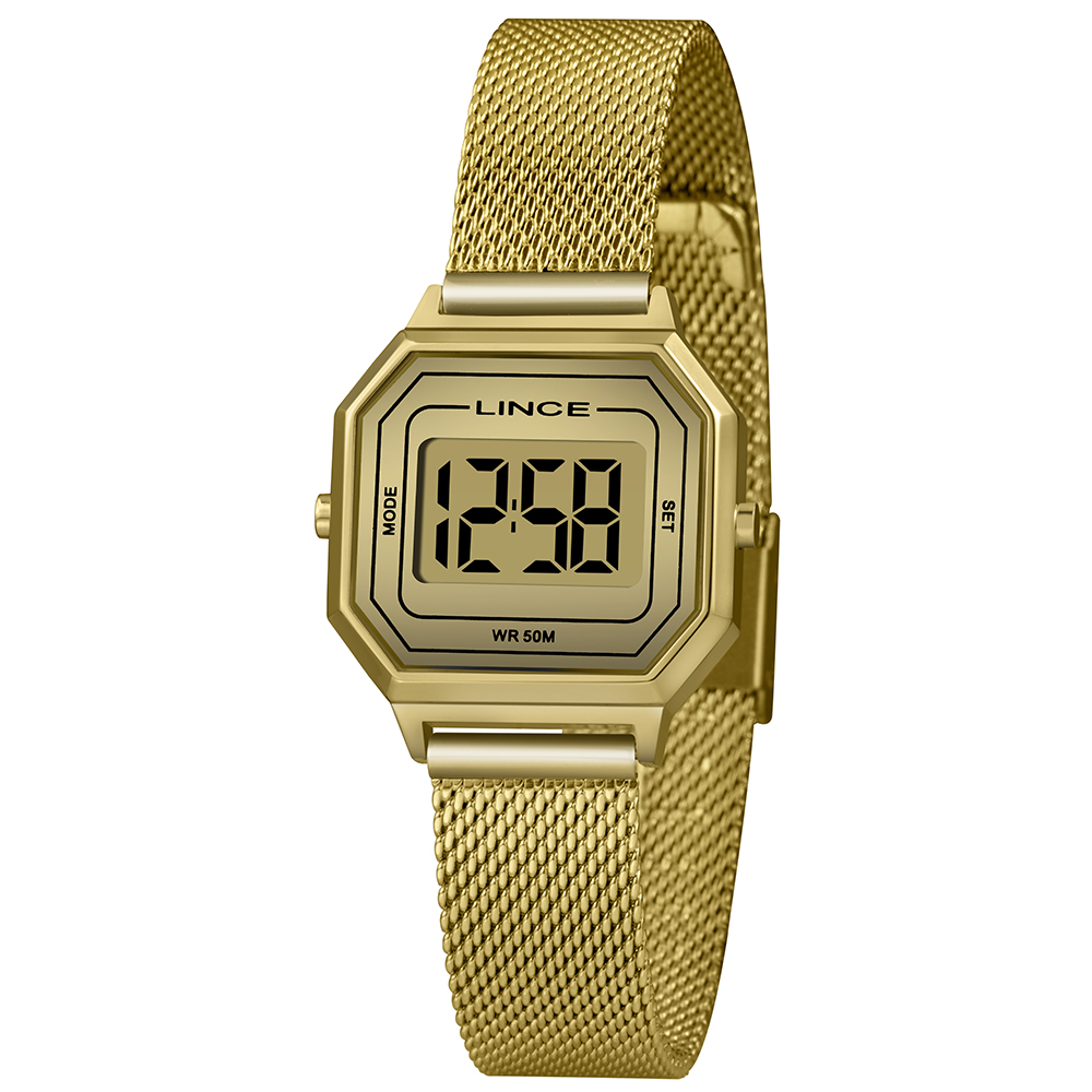 SDPH128L-CXKX Relógio de Pulso LINCE SDPH128L GOLD - Imagem 1